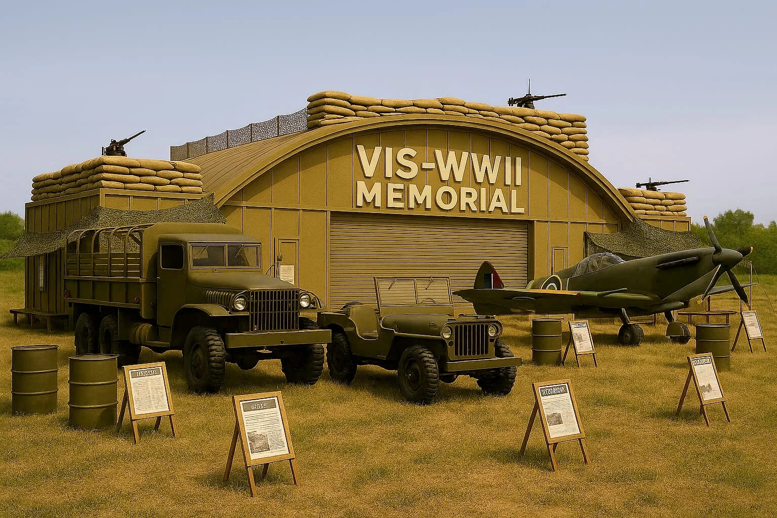 VIS WWII Memorial Center Concept photo